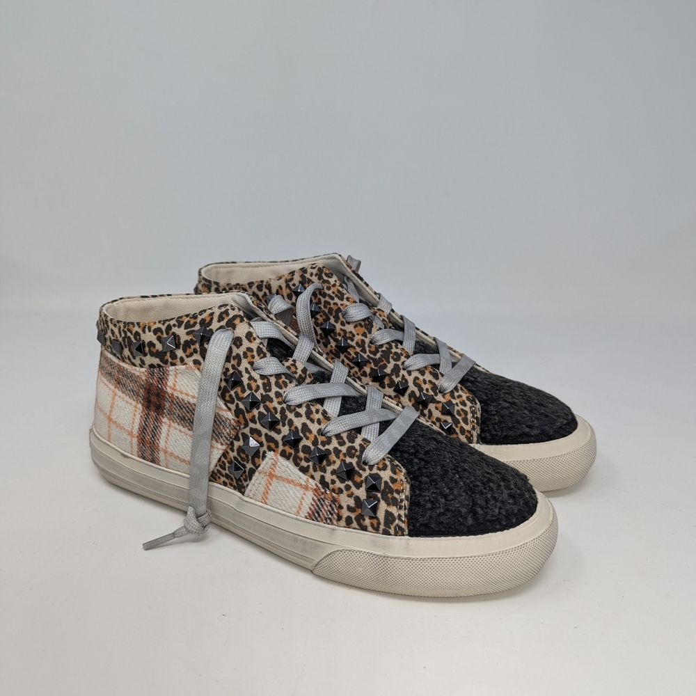 Jessica Simpson Folliah Fashion Sneakers Embellished High Top Size 7.5